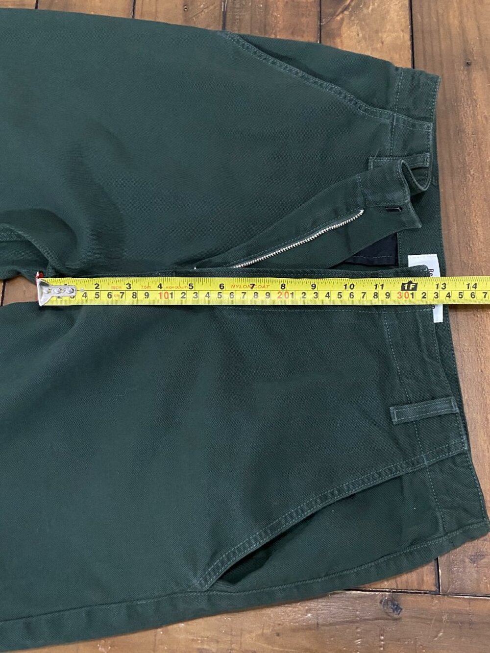 ✨ REFORMATION LANI WORK PANTS IN FOREST GREEN ✨ Size 30 - Picture 6 of 8